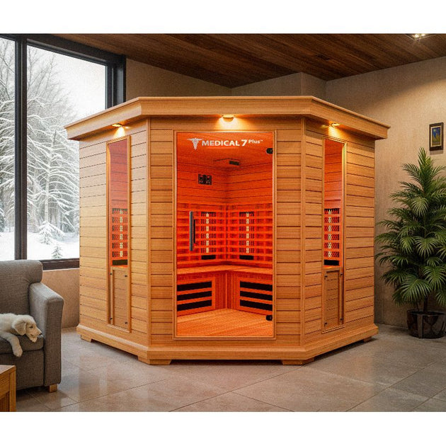 Model 7 Plus Sauna | Full Spectrum Sauna | Infrared Home Sauna