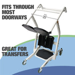 Lumex LF1600 Stand Assist, Sit to Stand Patient Lift for Elderly Seniors, Chair Transfer & Standing Support Aid