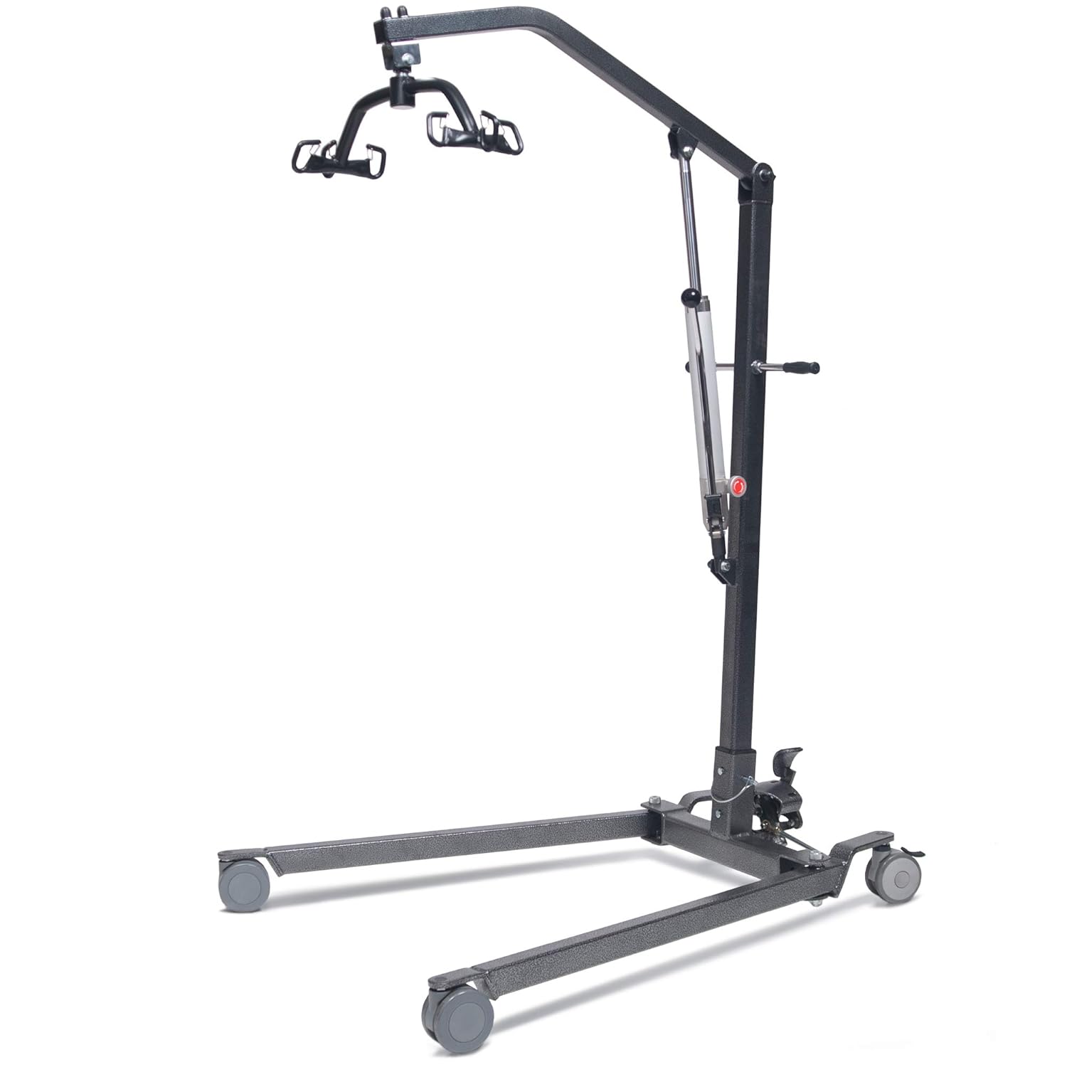 Lumex LF1031FP Hydraulic Patient Lift – Manual 6-Point Transfer Aid with foot pedal for Safer Home & Facility Care, 400 lb Capacity
