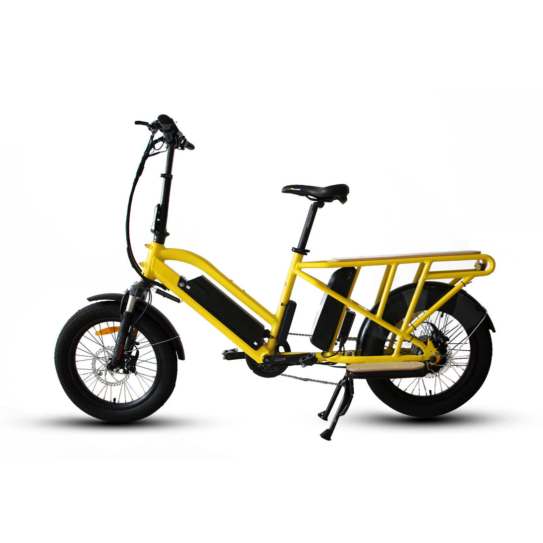 EUNORAU G30-Cargo 2.0 48V 500W Long-Tail Cargo eBike 440lbs 20"