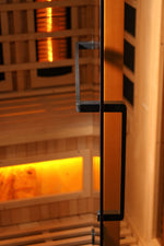Golden Designs Full Spectrum Sauna with Himalayan Salt Bar GDI802003