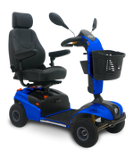 Explorer four-wheel mobility scooter with captain’s seat