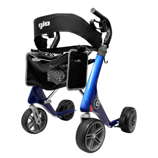 GIO Nimbus Folding Mobility Walker Carbon Fiber Lightweight 15lb