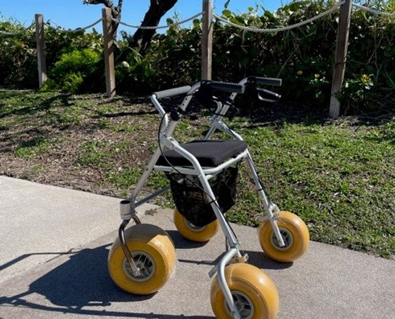 Accessrec AllTerrain Rollator Walker ASBW4