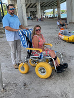 Accessrec AllTerrain Beach Wheelchair TW4