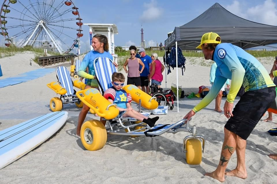 Accessrec Floating Beach Wheelchair BW150