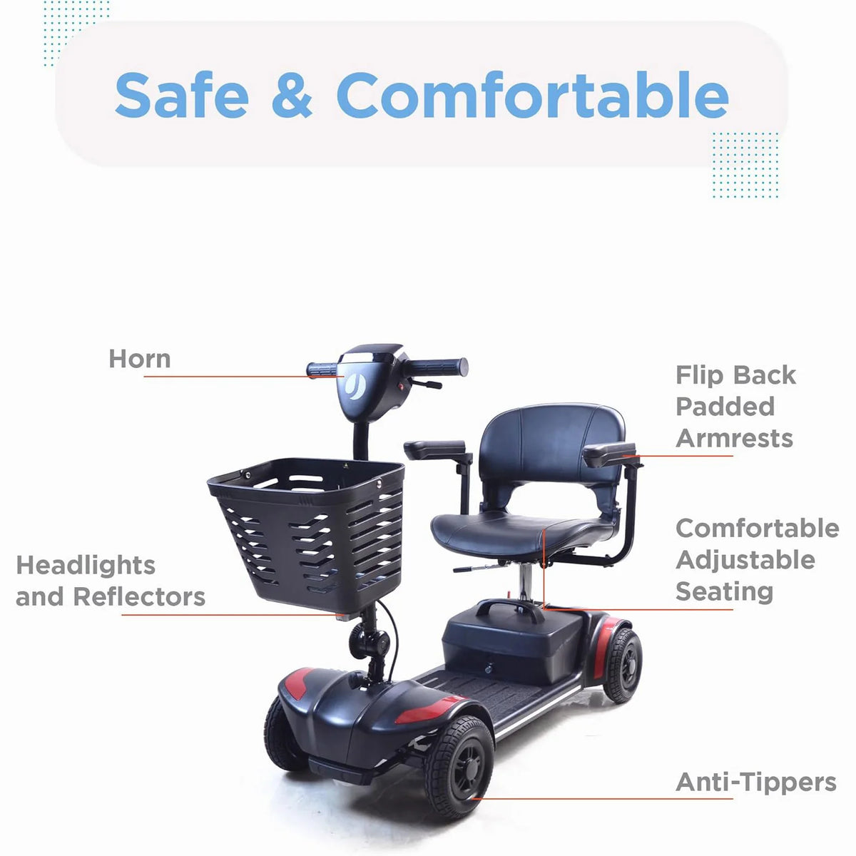 Journey Adventure 4-wheel mobility scooter – image 8