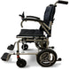 Side view Journey electric wheelchair
