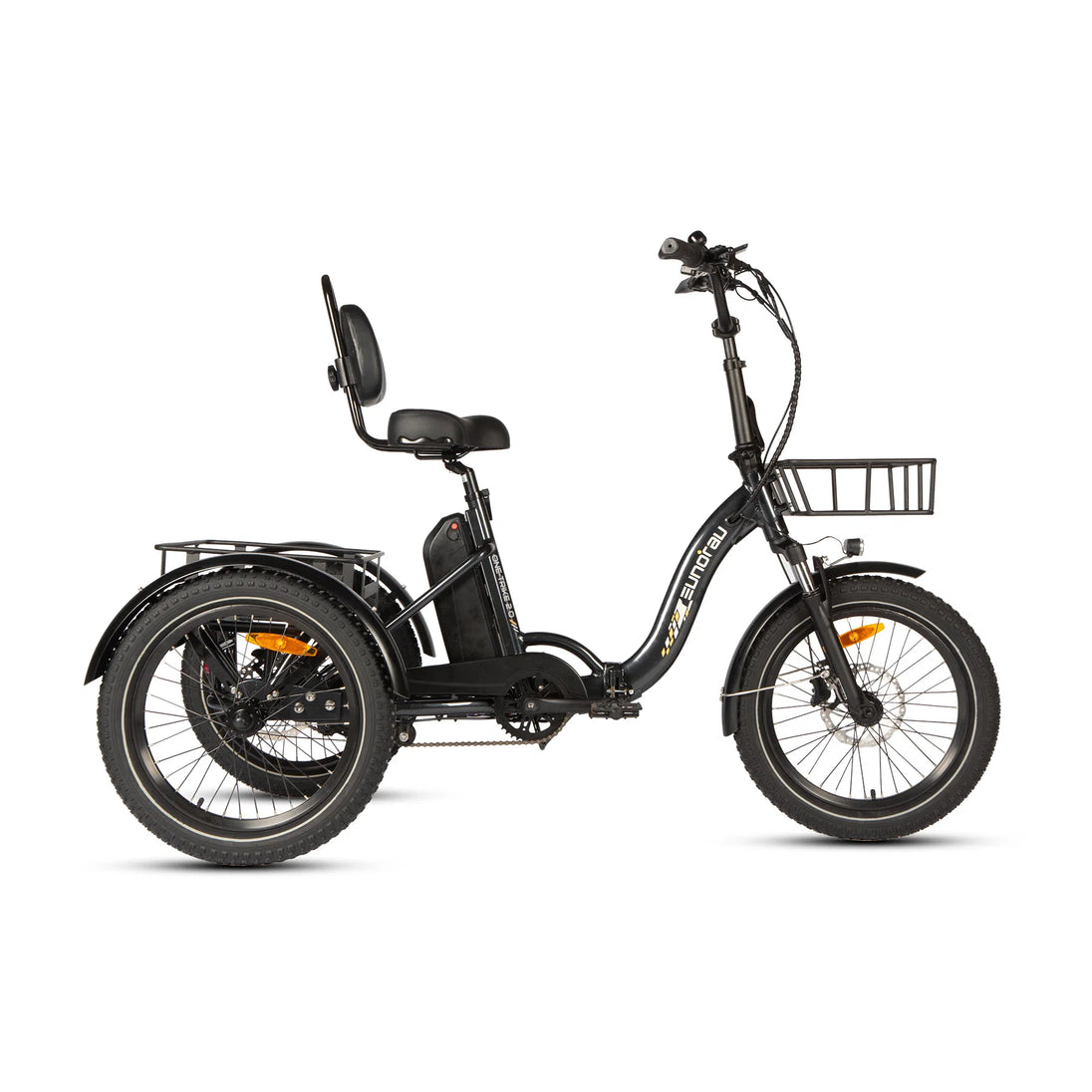 EUNORAU One-Trike 2.0 48V 500W Electric Trike Folding 440lbs 50mi