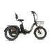 EUNORAU One-Trike 2.0 48V 500W Electric Trike Folding 440lbs 50mi