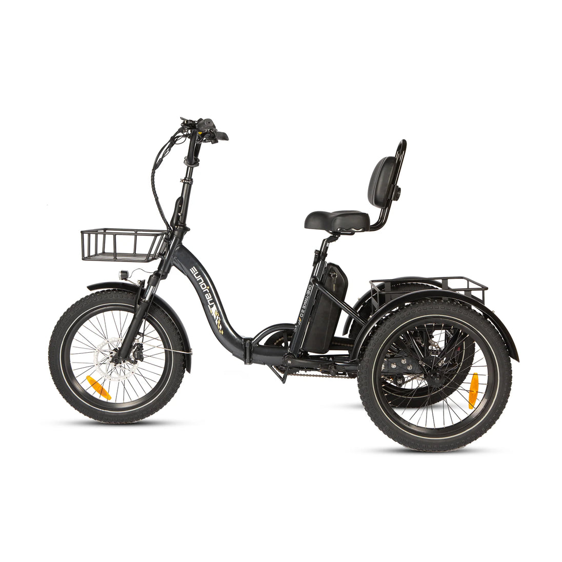 EUNORAU One-Trike 2.0 48V 500W Electric Trike Folding 440lbs 50mi