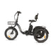EUNORAU One-Trike 2.0 48V 500W Electric Trike Folding 440lbs 50mi