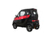 Green Transporter Q Express enclosed all-weather cabin scooter