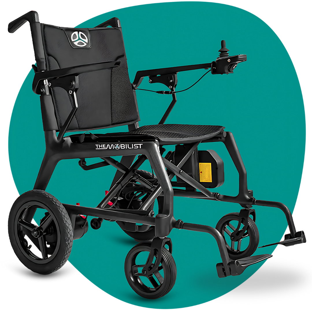 AirFlyer Ultra Light Carbon Fibre Electric Wheelchair