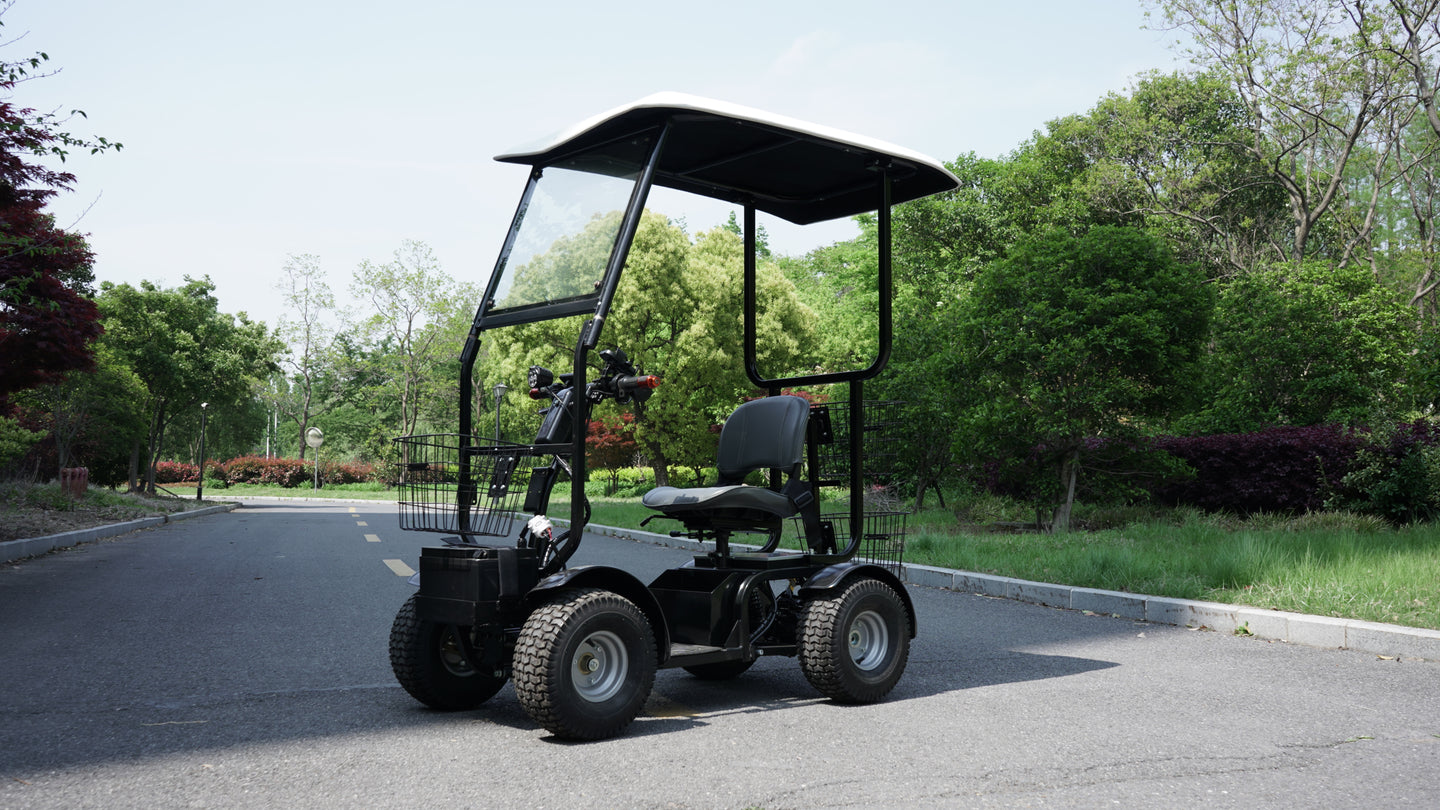 Green Transporter Cheeta Ninja all-terrain mobility scooter