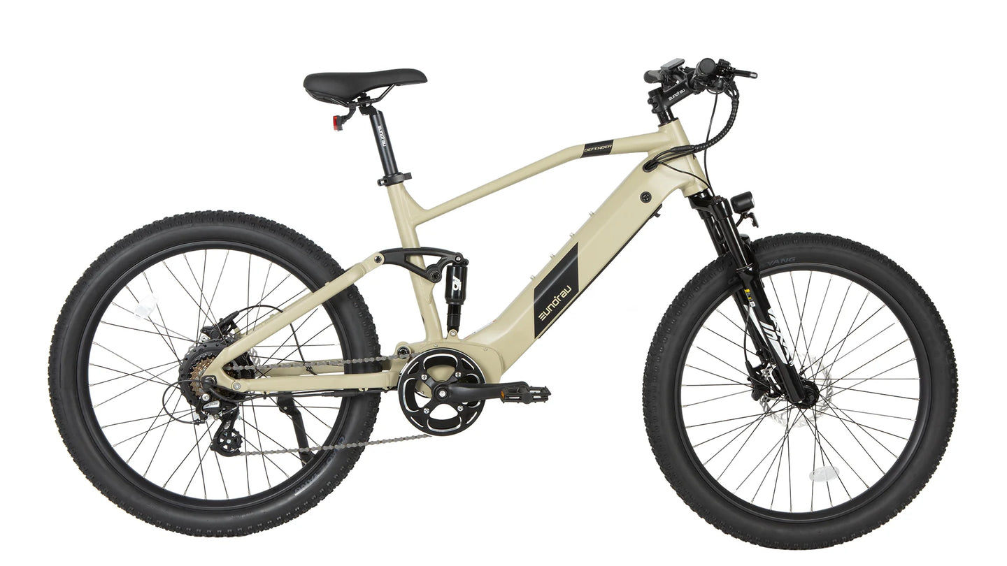 EUNORAU Defender 48V 500W Fat Tire eBike 80mi Dual Battery 27.5"