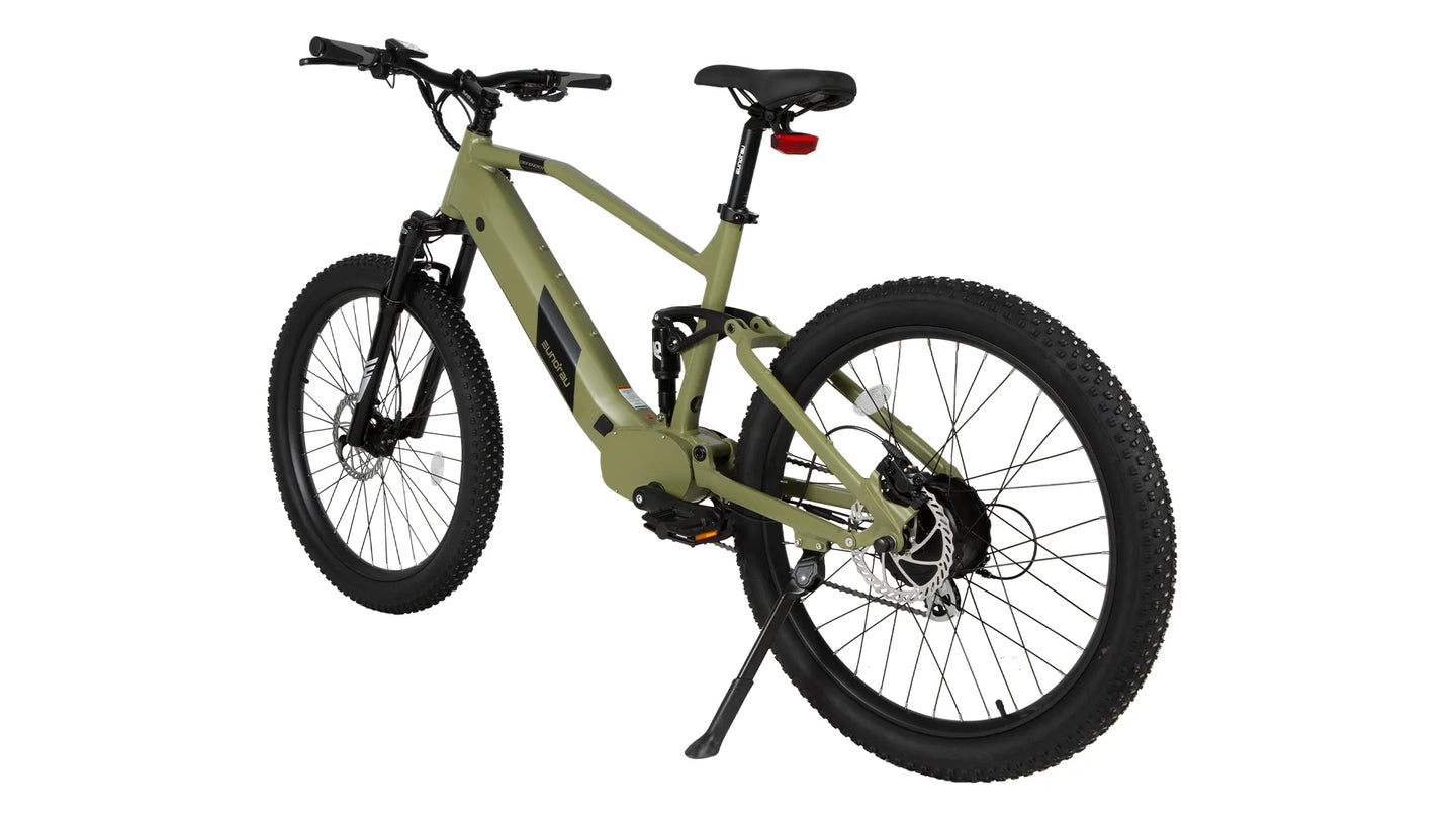 EUNORAU Defender 48V 500W Fat Tire eBike 80mi Dual Battery 27.5"