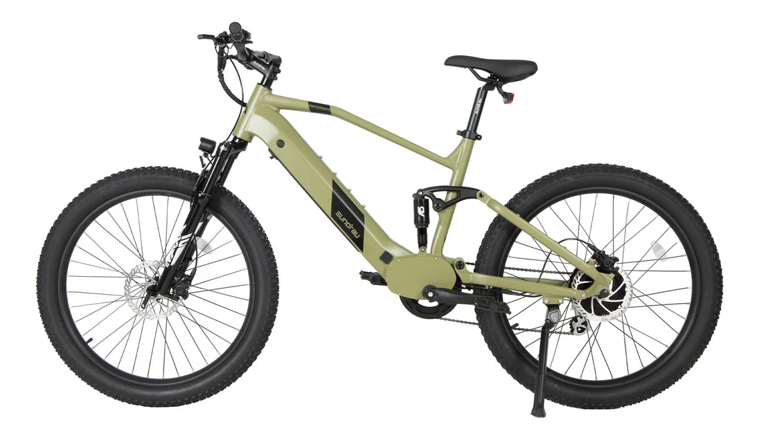 EUNORAU Defender 48V 500W Fat Tire eBike 80mi Dual Battery 27.5"