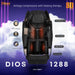 Kahuna Dios-1288 gray 8D AI SL-Track zero gravity massage chair