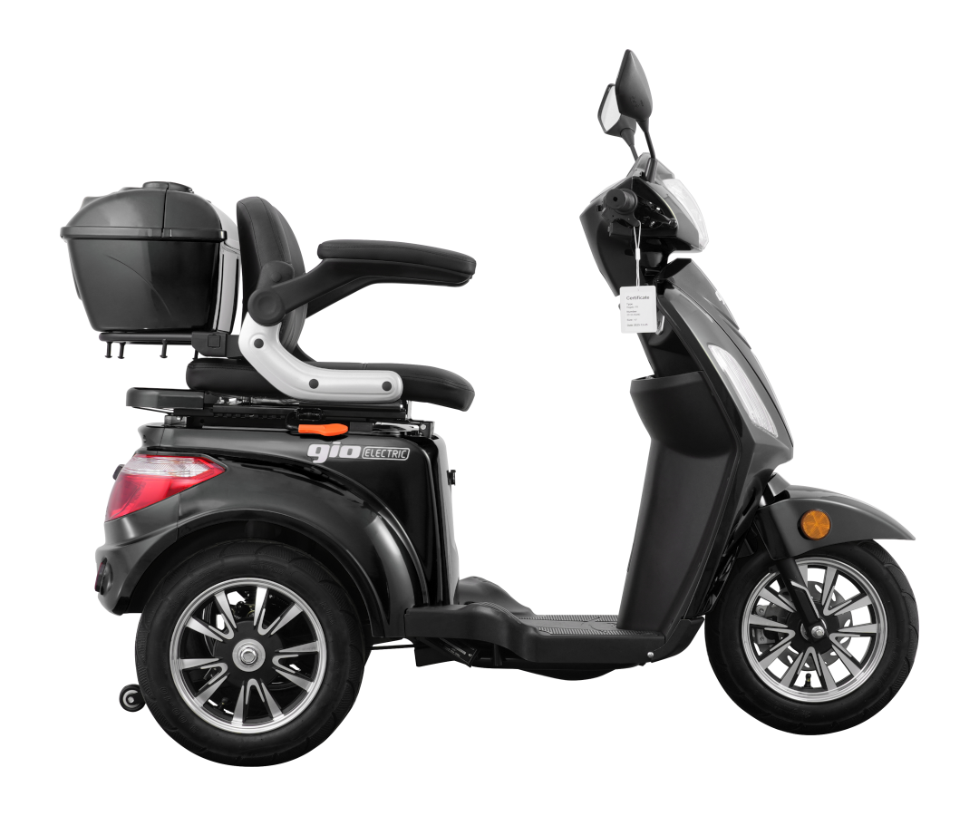 GIO Regal Mobility Scooter 48V 500W 25km/h Rear Storage 2026