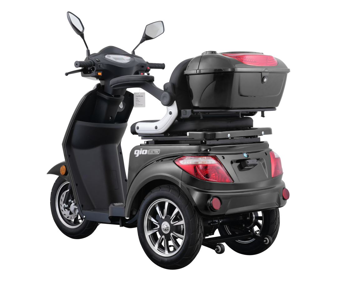 GIO Regal Mobility Scooter 48V 500W 25km/h Rear Storage 2026
