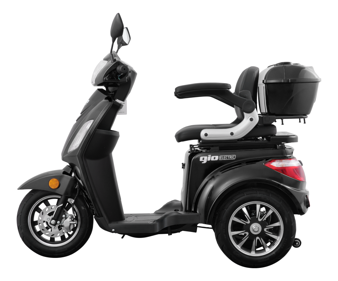 GIO Regal Mobility Scooter 48V 500W 25km/h Rear Storage 2026