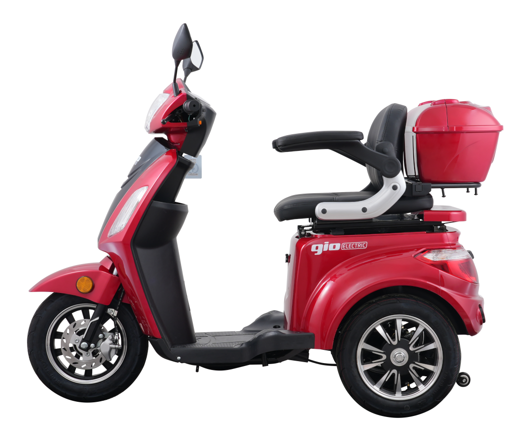 GIO Regal Mobility Scooter 48V 500W 25km/h Rear Storage 2026