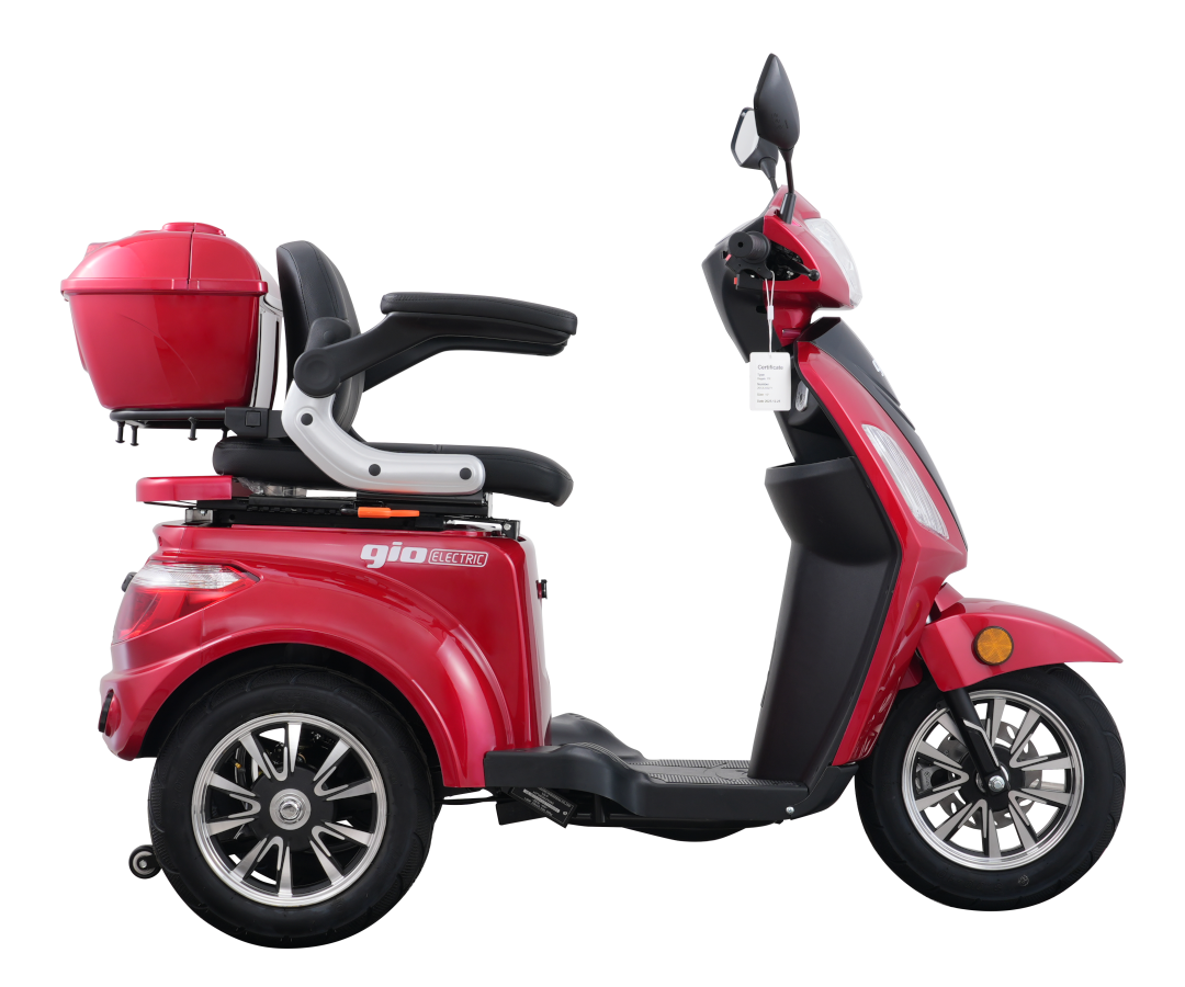 GIO Regal Mobility Scooter 48V 500W 25km/h Rear Storage 2026