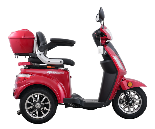 GIO Regal Mobility Scooter 48V 500W 25km/h Rear Storage 2026