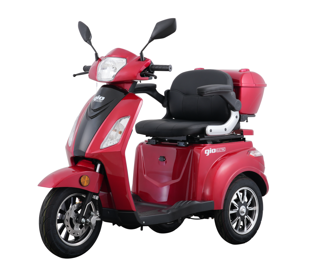 GIO Regal Mobility Scooter 48V 500W 25km/h Rear Storage 2026