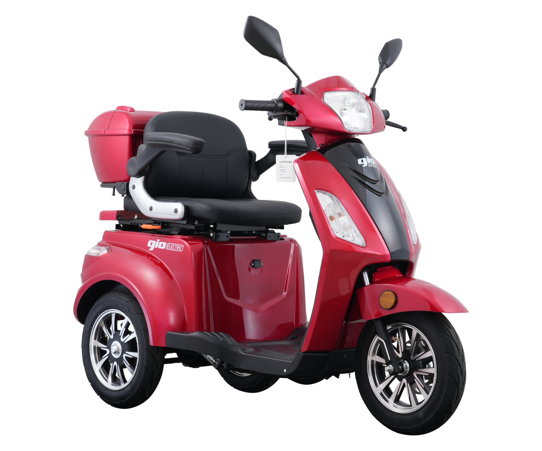 GIO Regal Mobility Scooter 48V 500W 25km/h Rear Storage 2026