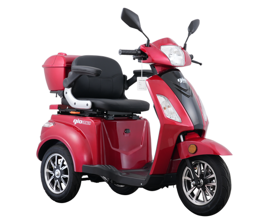 GIO Regal Mobility Scooter 48V 500W 25km/h Rear Storage 2026