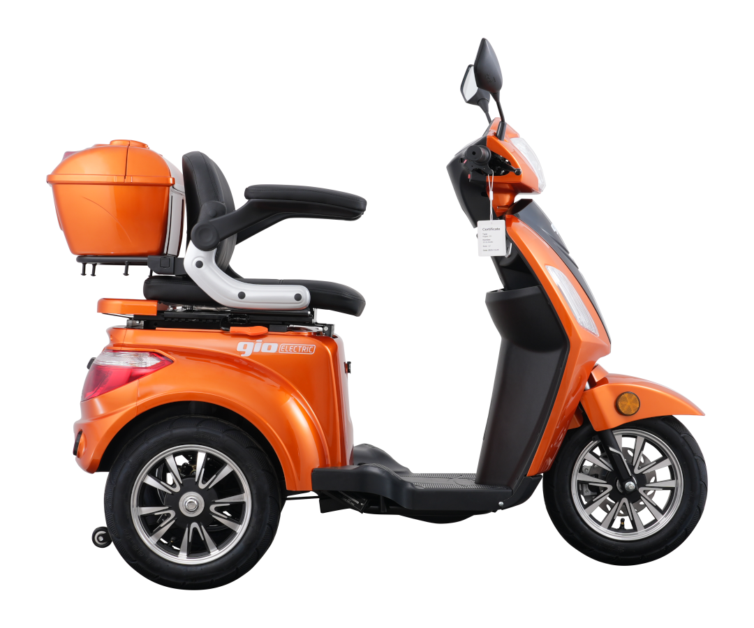 GIO Regal Mobility Scooter 48V 500W 25km/h Rear Storage 2026