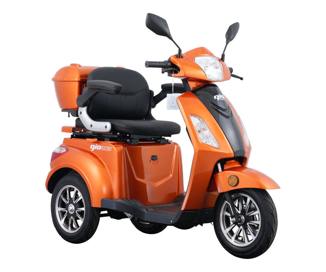 GIO Regal Mobility Scooter 48V 500W 25km/h Rear Storage 2026