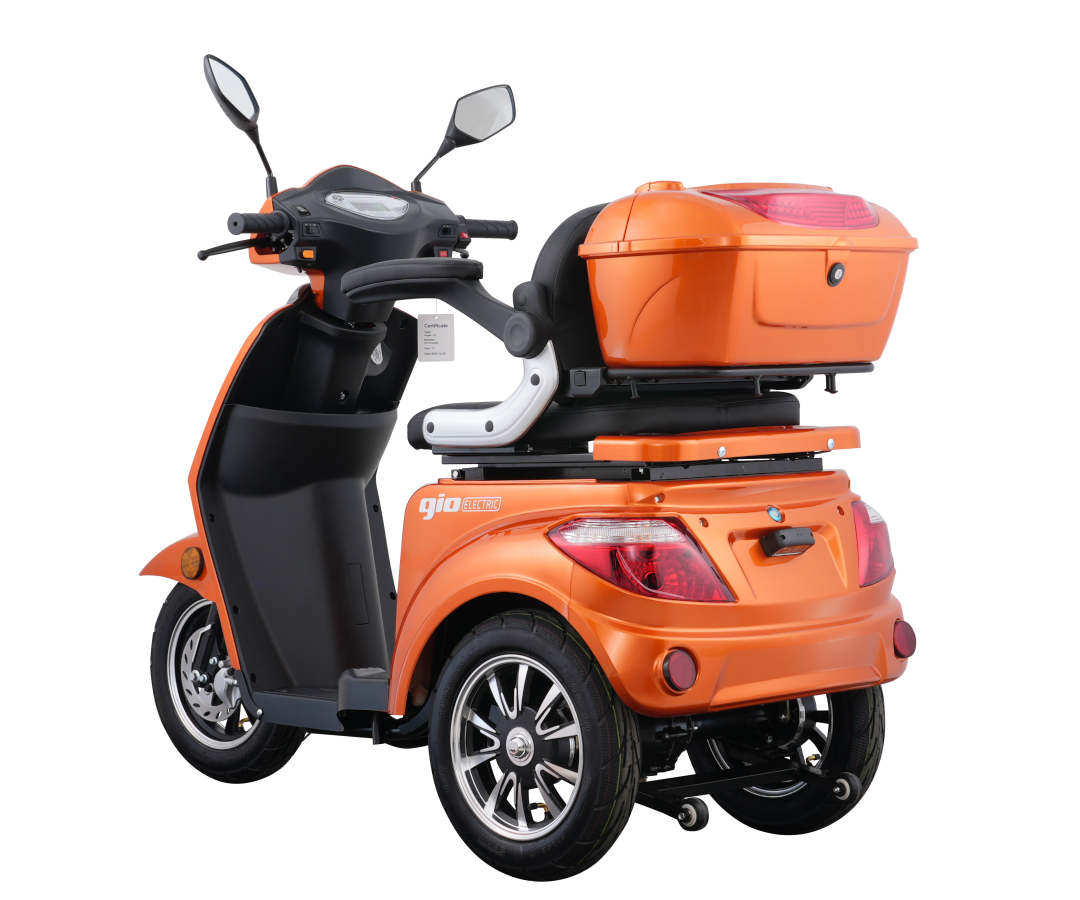 GIO Regal Mobility Scooter 48V 500W 25km/h Rear Storage 2026