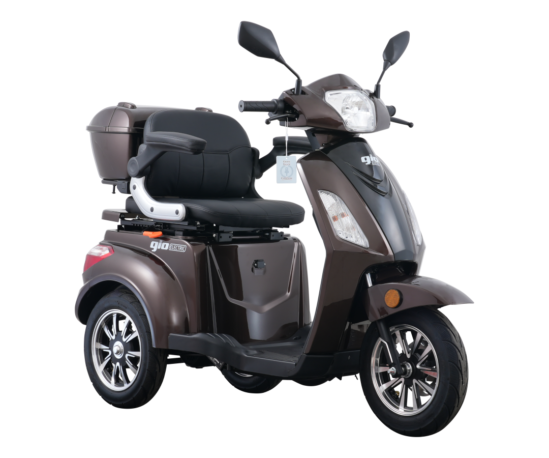 GIO Regal Mobility Scooter 48V 500W 25km/h Rear Storage 2026