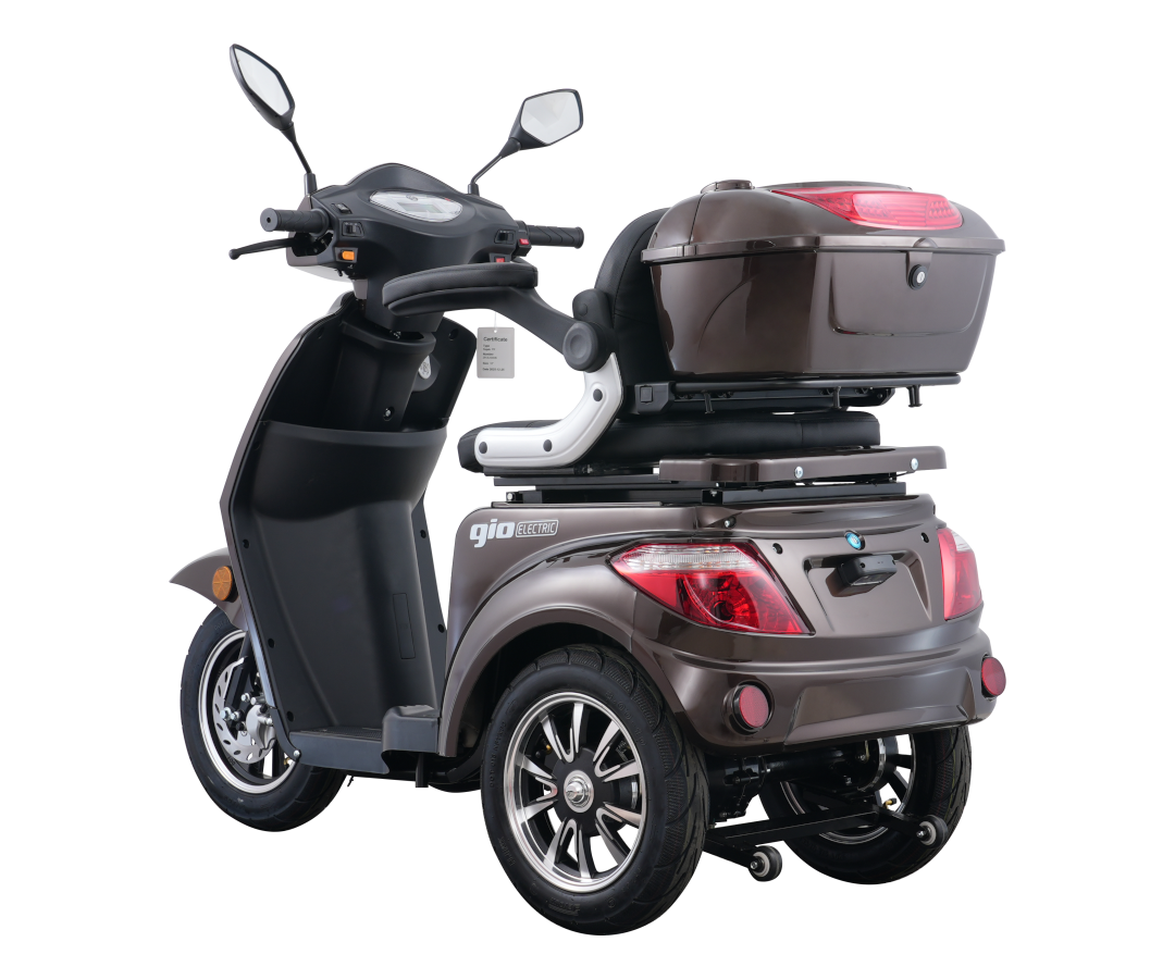 GIO Regal Mobility Scooter 48V 500W 25km/h Rear Storage 2026