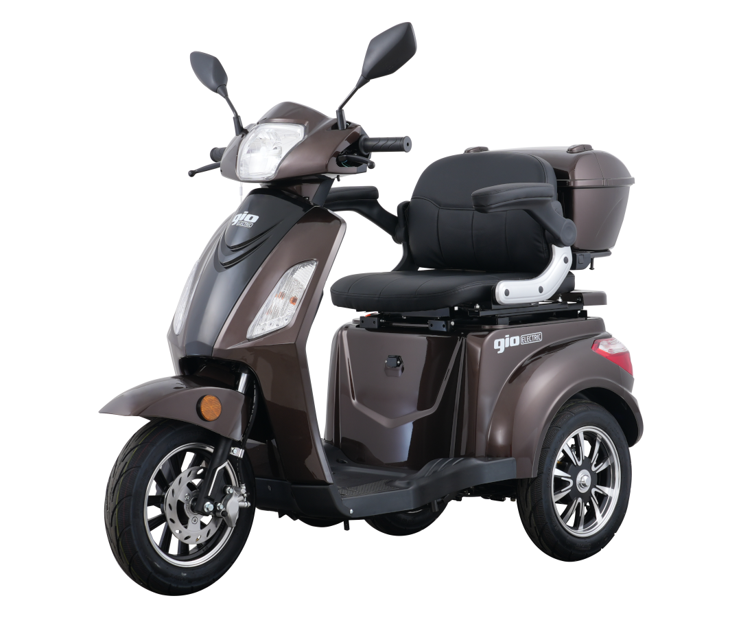 GIO Regal Mobility Scooter 48V 500W 25km/h Rear Storage 2026