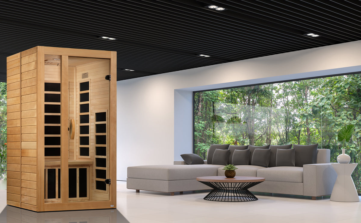 Golden Designs FAR IR Sauna Ultra Low EMF DYN611901 Elite