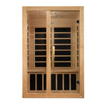Golden Designs 2 Person Low EMF FAR IR Sauna DYN620901