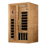 Golden Designs 2 Person Low EMF FAR IR Sauna DYN620901