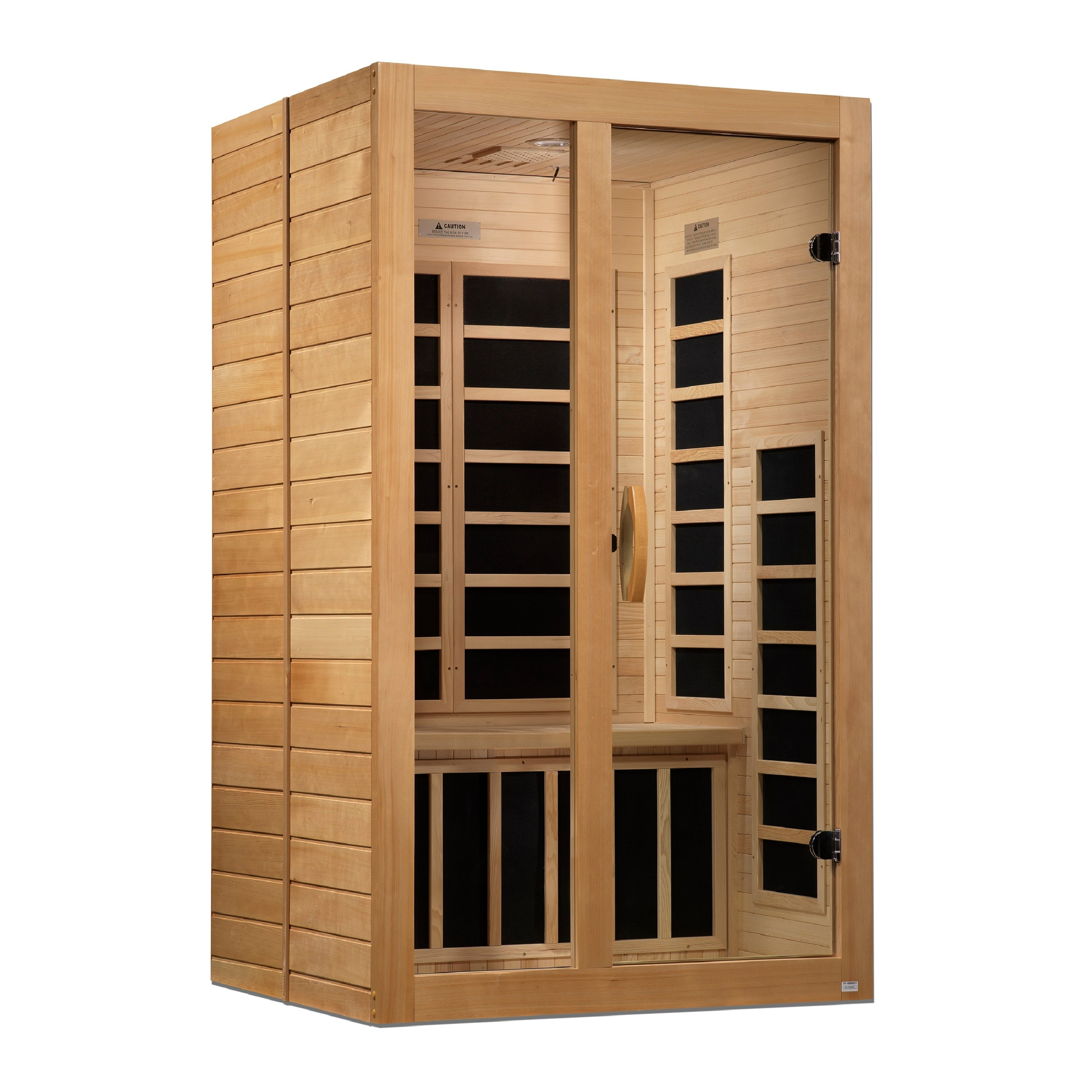 Golden Designs 2 Person Low EMF FAR IR Sauna DYN620901