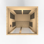 Golden Designs 2 Person Low EMF FAR IR Sauna DYN620901