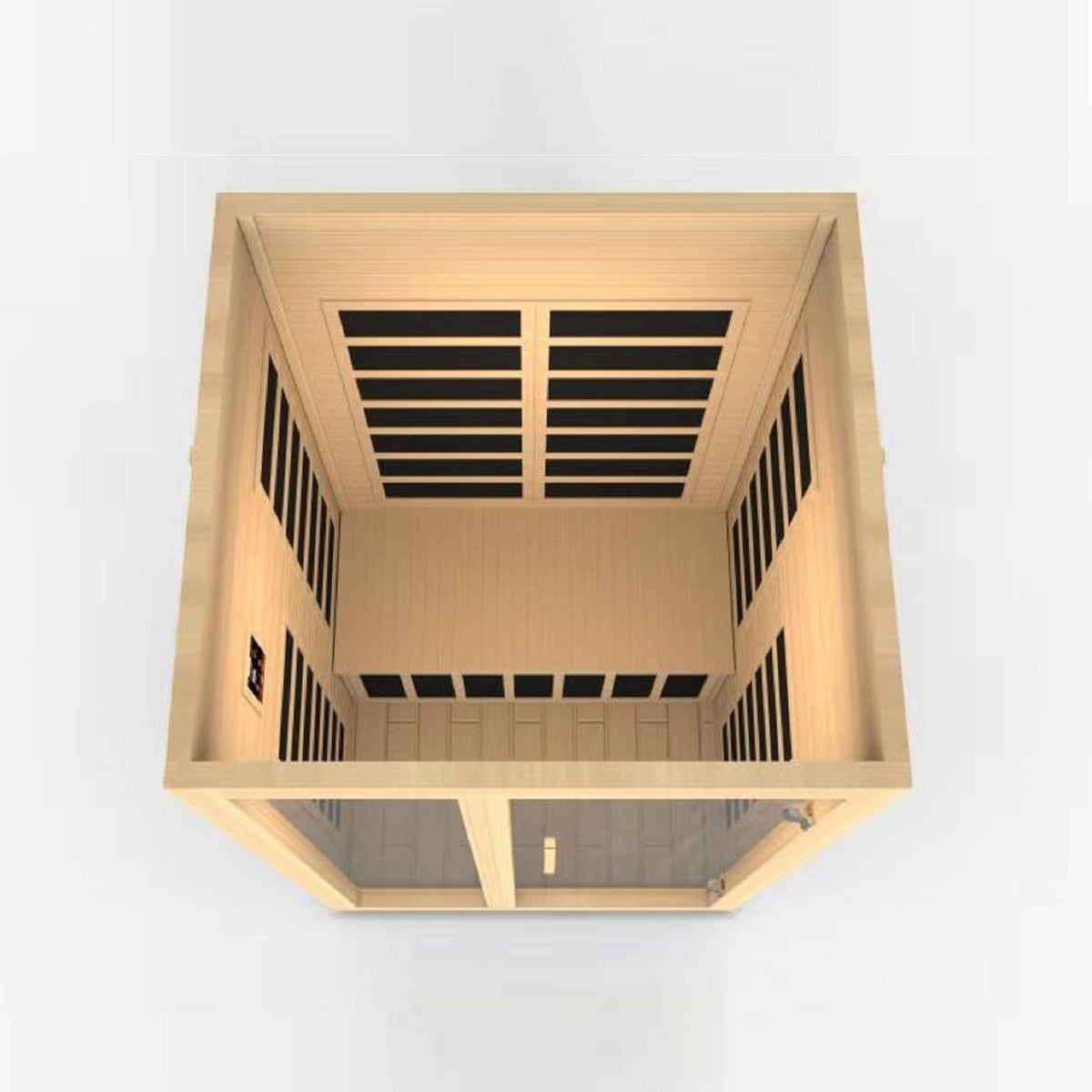 Golden Designs 2 Person Low EMF FAR IR Sauna DYN620901
