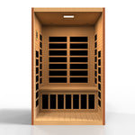 Golden Designs 2 Person FAR IR Sauna DYN620902 Elite
