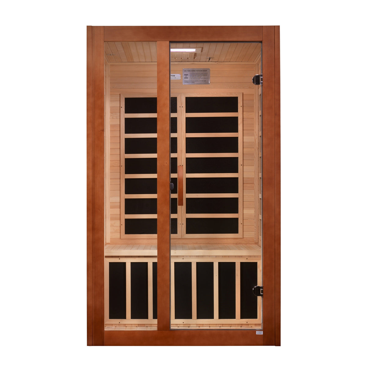 Golden Designs 2 Person FAR IR Sauna DYN620902 Elite