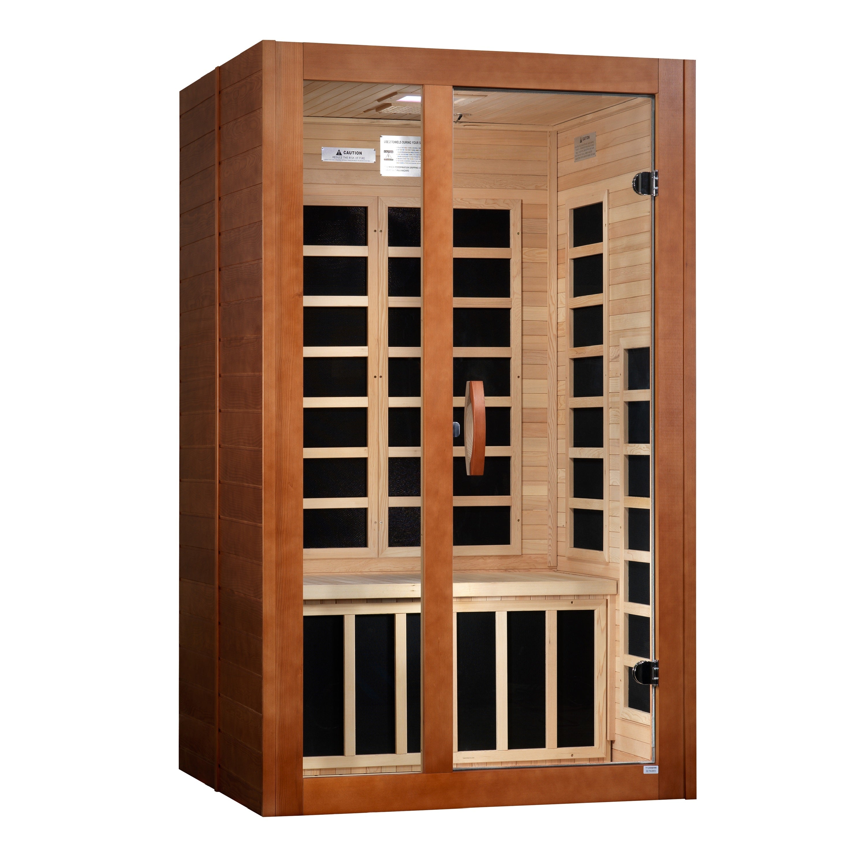 Golden Designs 2 Person FAR IR Sauna DYN620902 Elite