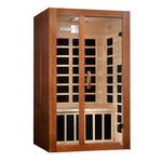 Golden Designs 2 Person FAR IR Sauna DYN620902 Elite