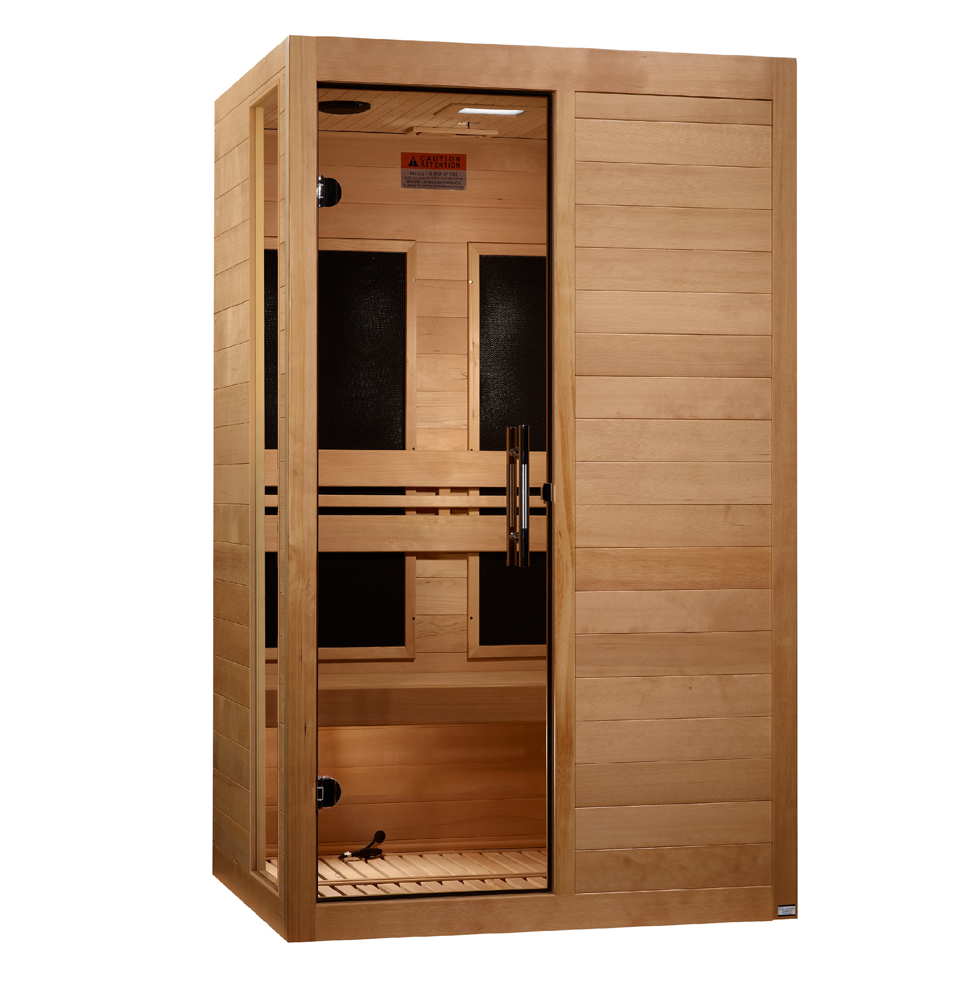 Golden Designs 2 Person Low EMF FAR IR Sauna DYN621505