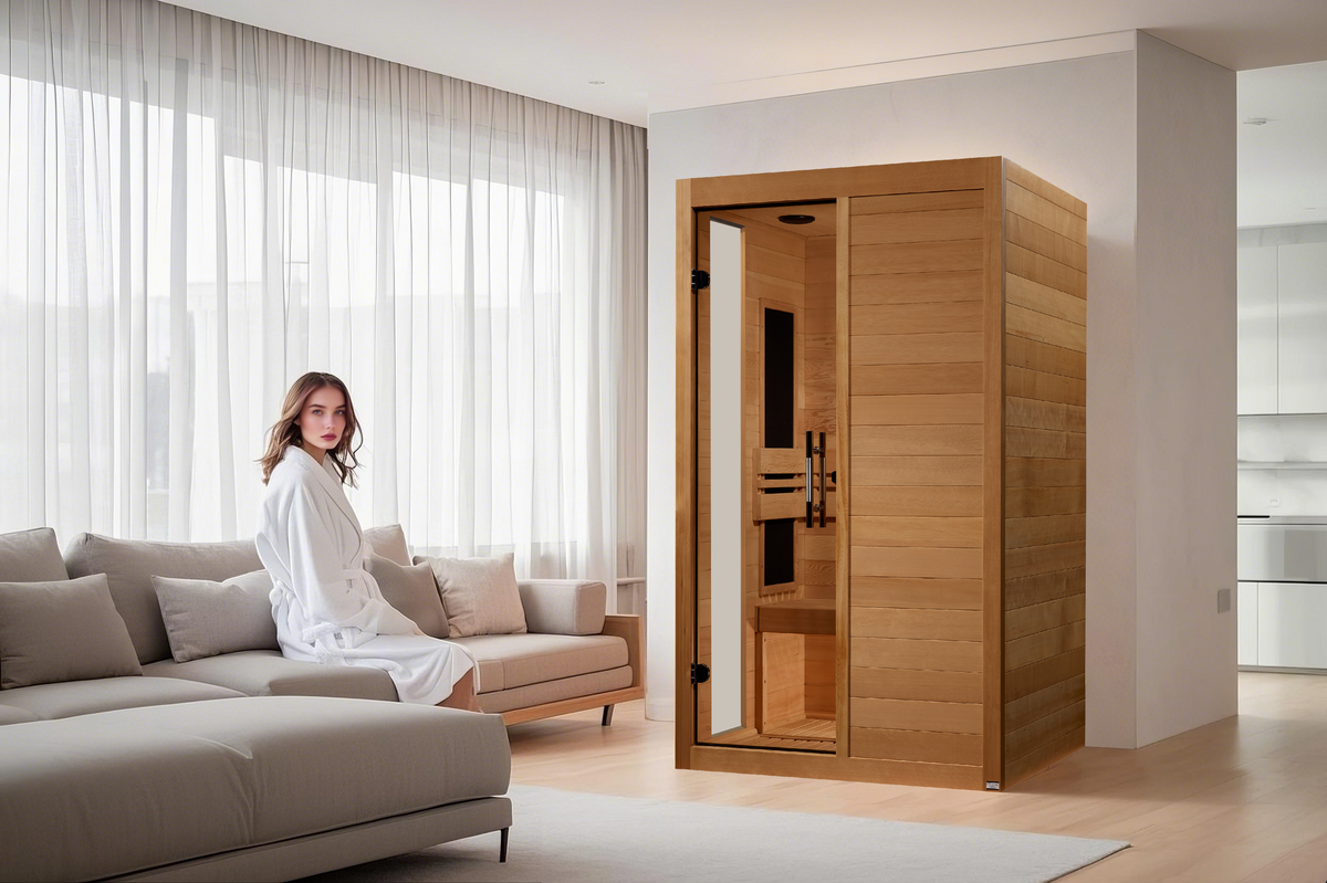 Golden Designs 2 Person Low EMF FAR IR Sauna DYN621505